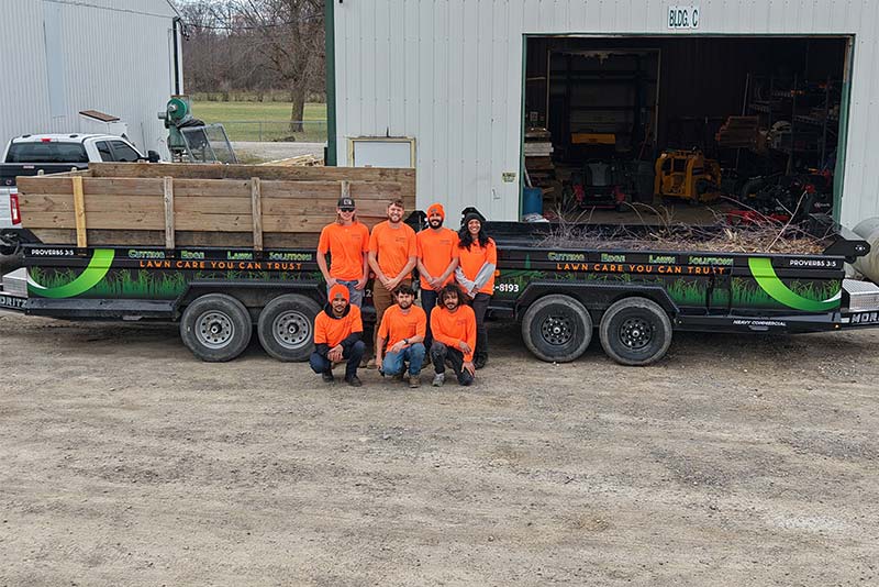 Company group photo | Cutting Edge Lawn Solutions LLC